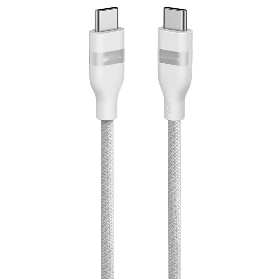 Usb-C To Usb-C Braided Charging Cord, High Power Fast Charging Data Transfer Cable For Portable Digital Devices